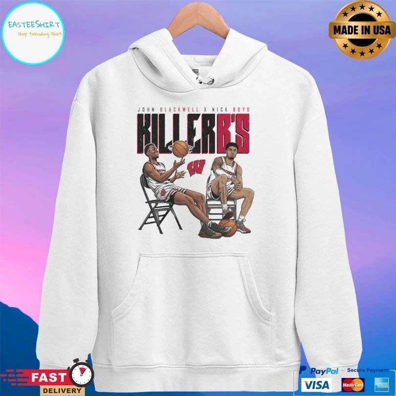 Wisconsin Badgers John Blackwell X Nick Boyd Killer B’s T-shirt