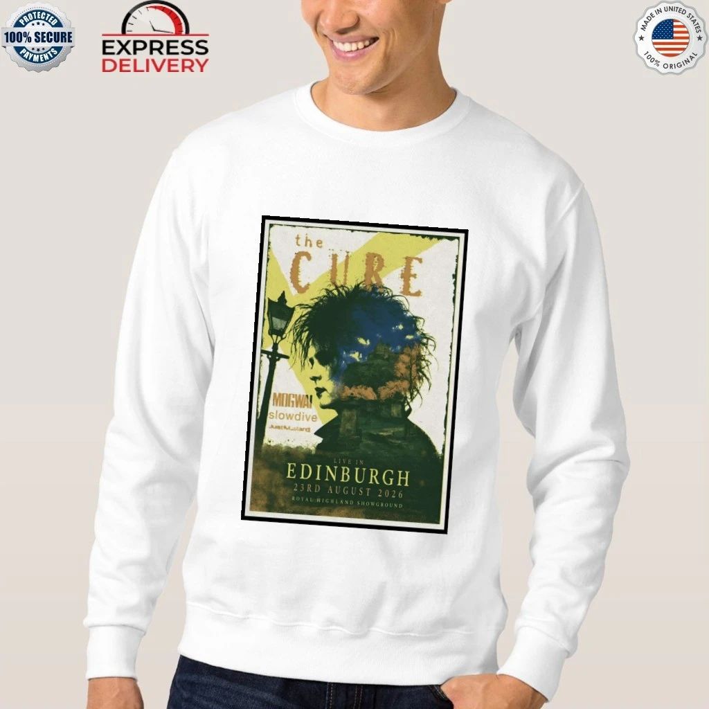 The Cure Ingliston Scotland 8 23 2026 Shirt
