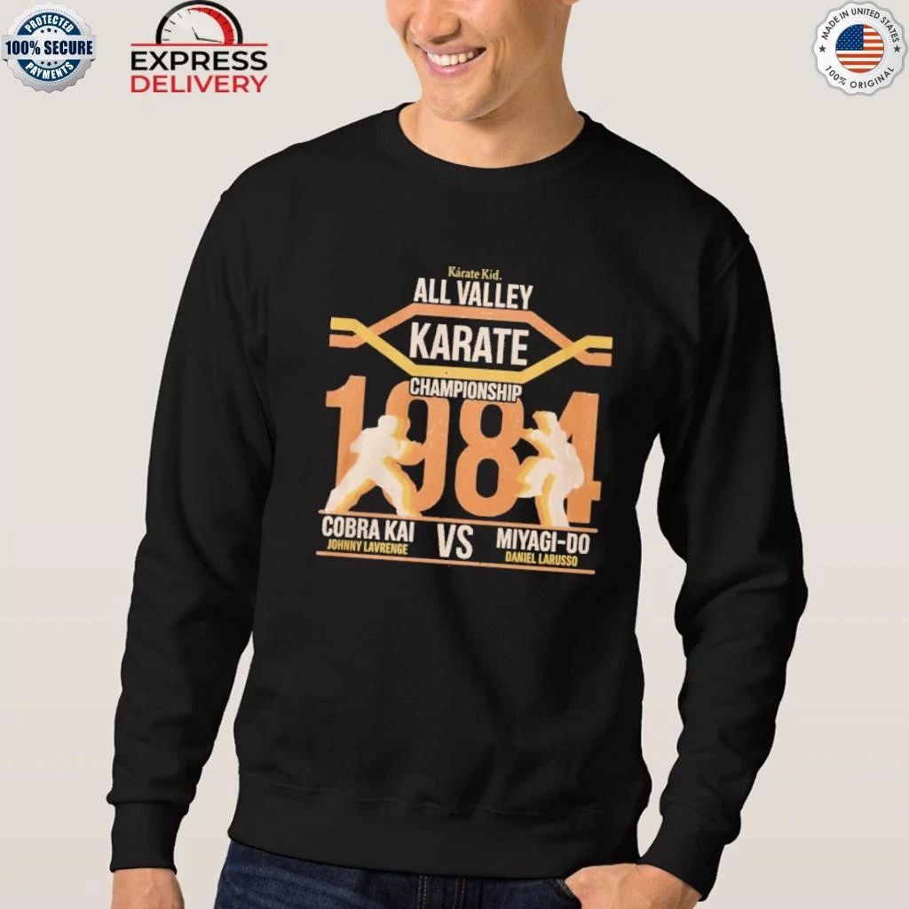 All Valley Karate Championship 1984 Cobra Kai Vs Miyagi Do Karate Kid Shirt
