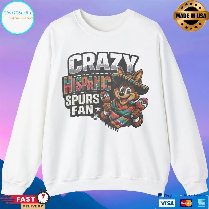Crazy Hispanic Spurs Fan T-shirts