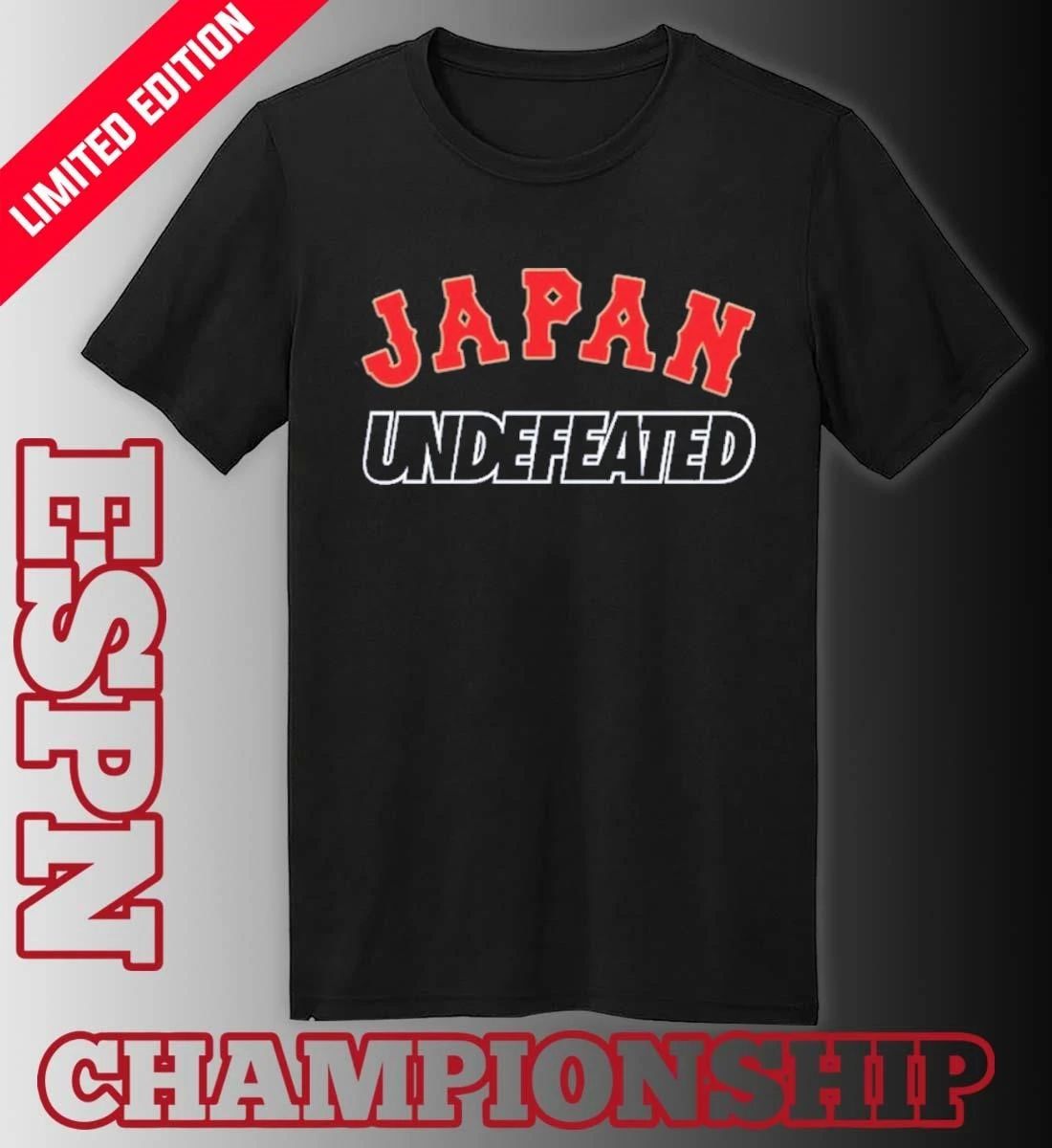 Japan Baseball Undefeated 2026 World Baseball Classic Shirt