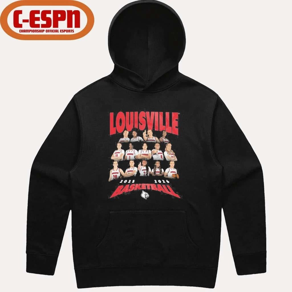 2025-2026 Louisville Women’s Basketball Team Shirt