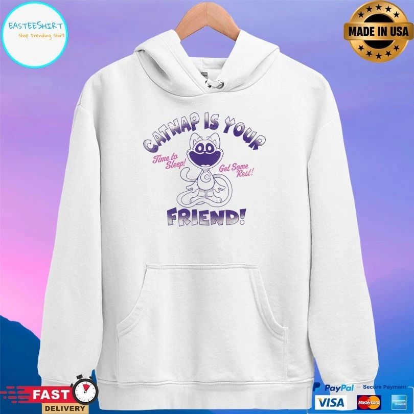 Catnap Is Your Friend Time To Sleep Get Some Rest T-shirts