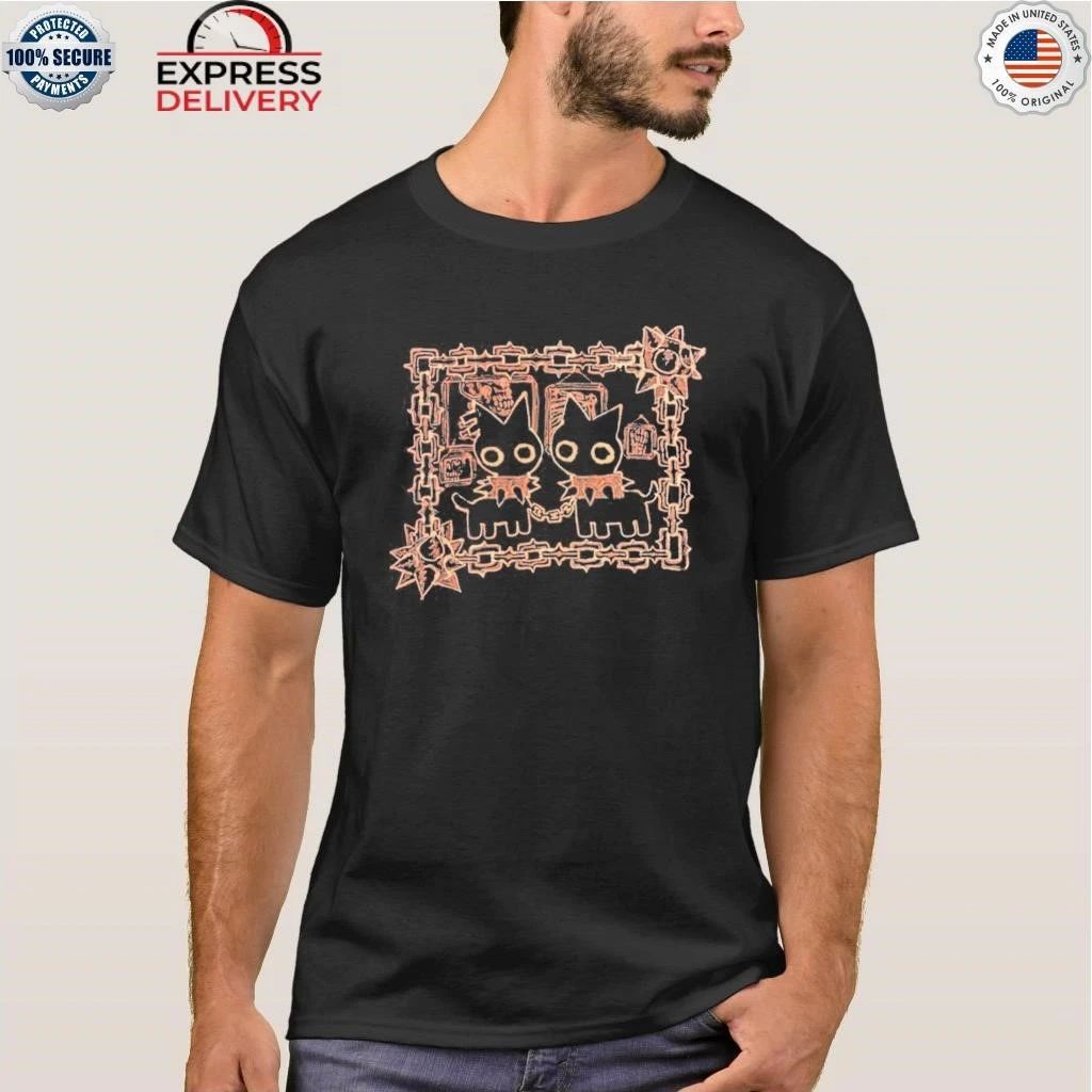Cat Asylum Bleached Shirt