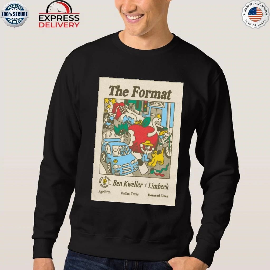 The Format House Of Blues In Dallas TX Apr 7 2026 Shirt