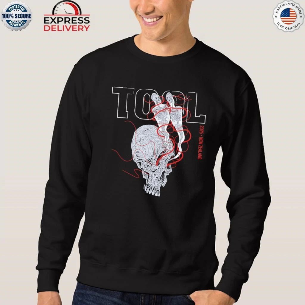Tool New Zealand Tour 2025 Event Shirt
