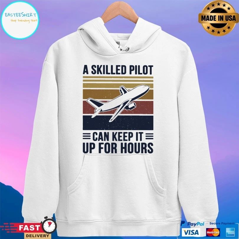 A Skilled Pilot Can Keep It Up For Hours Vintage T-shirt