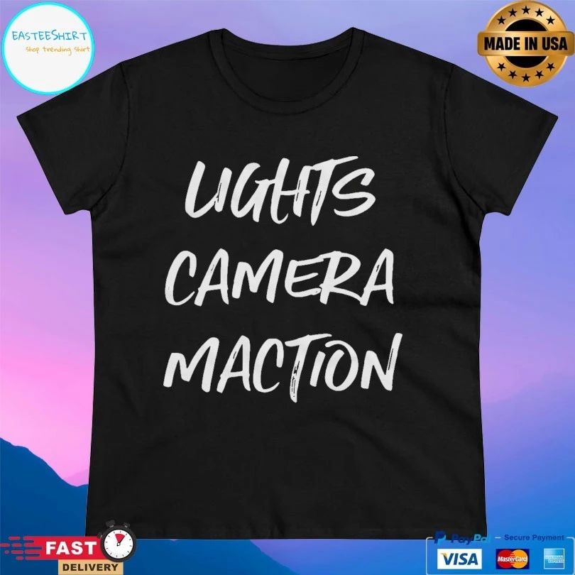 Pat Mcafee Lights Camera Maction T-shirts