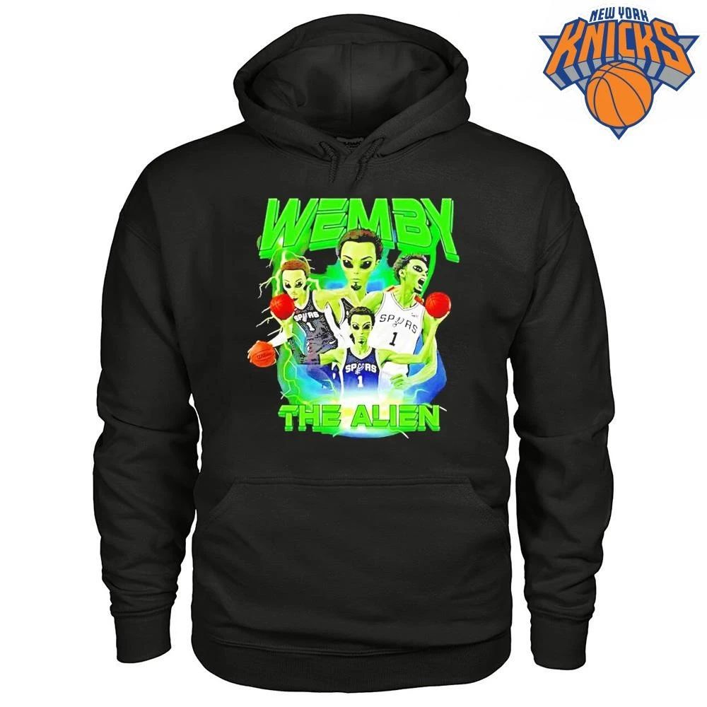 Victor Wembanyama San Antonio Spurs Nba Finals 2026 Wemby The Alien Basketball Player Shirt