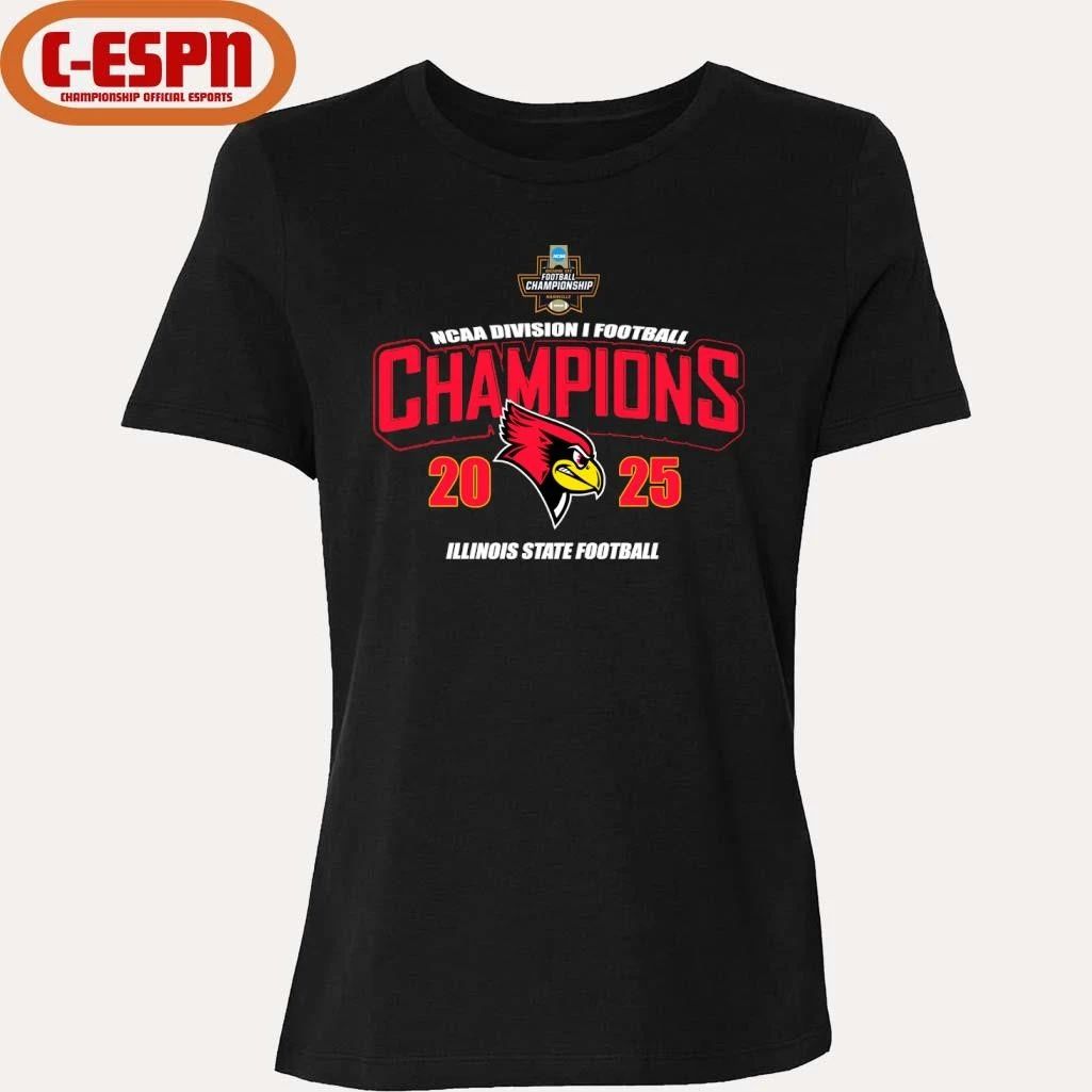 Illinois State Redbirds 2025 FCS Football National Champions T-Shirt