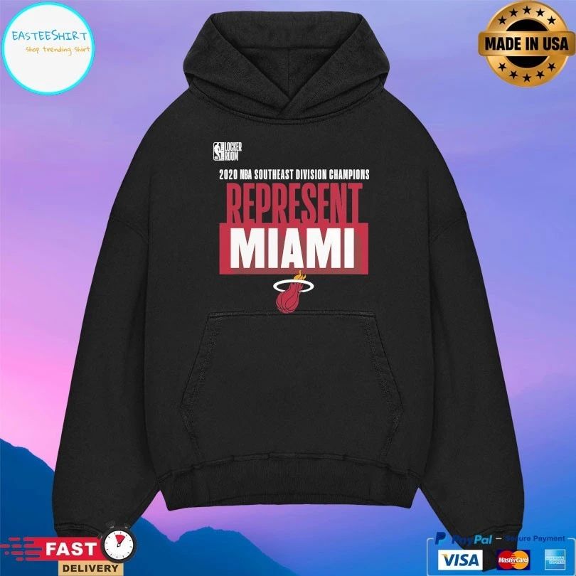 Locker Room 2020 Nba Southeast Division Champions Represent Miami Heat T-shirt