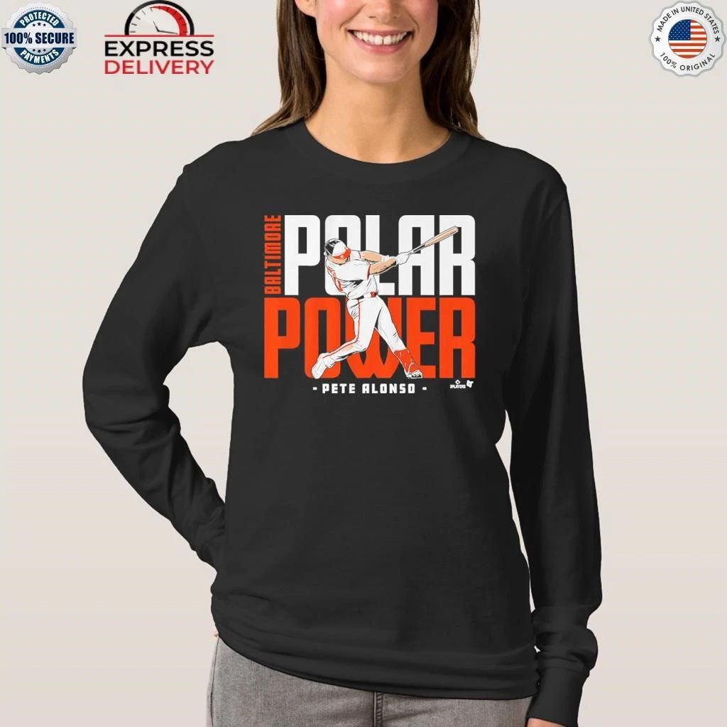 Pete Alonso Polar Power Baltimore Shirt