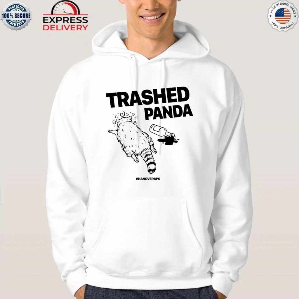 Ashland Drunk Racoon Trashed Panda Shirt