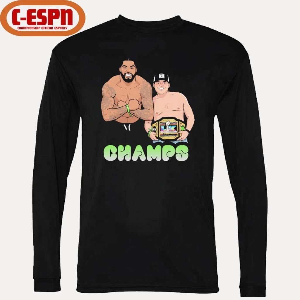 JS & Leo Rock The Seattle Football Champions Belt Shirt