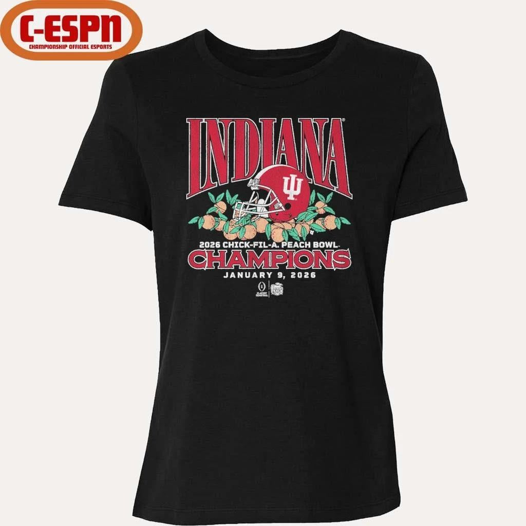 Indiana Football CFP Peach Bowl Champions Shirt