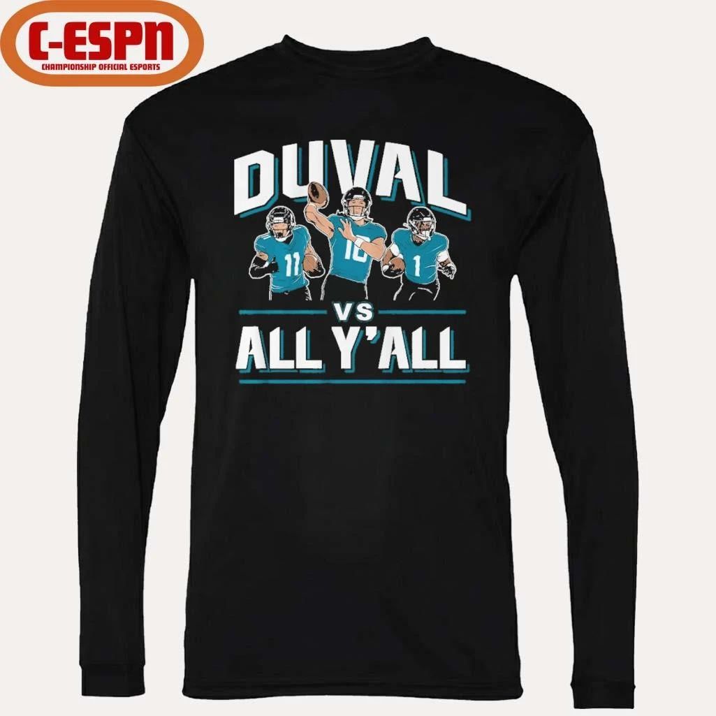 Trevor Lawrence, Travis Etienne, & Parker Washington Duval vs. All Y’all T-Shirt