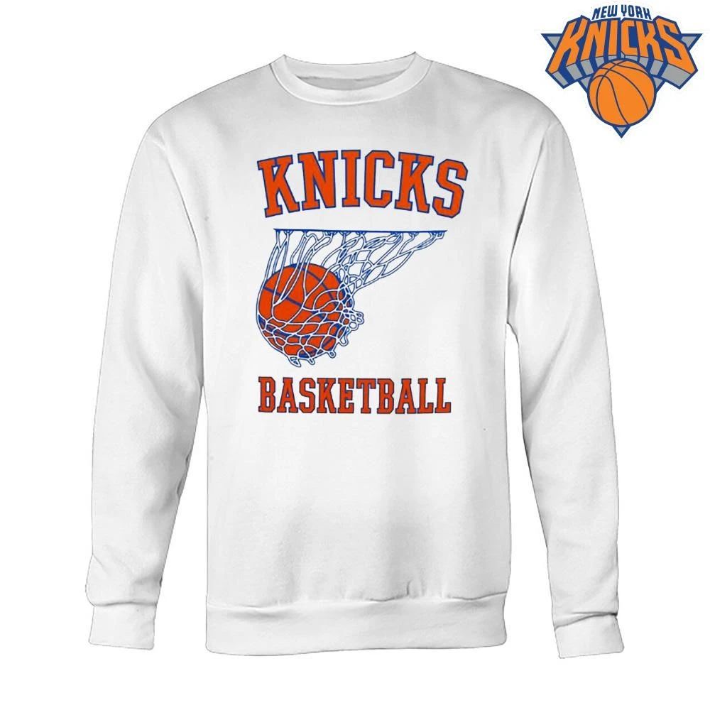 New York Knicks Basketball Net Swish Graphic NBA Finals 2026 Shirt