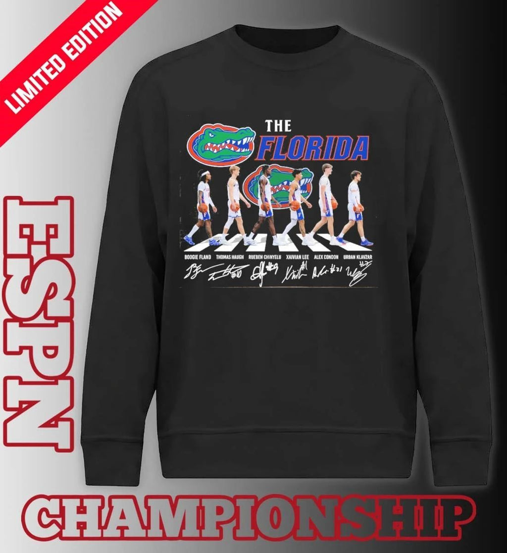 The Florida Gators Men’s Basketball Abbey Road Shirt