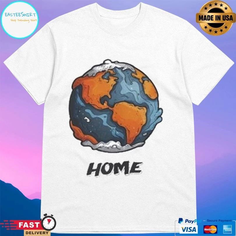 Planet Earth Home T-shirts