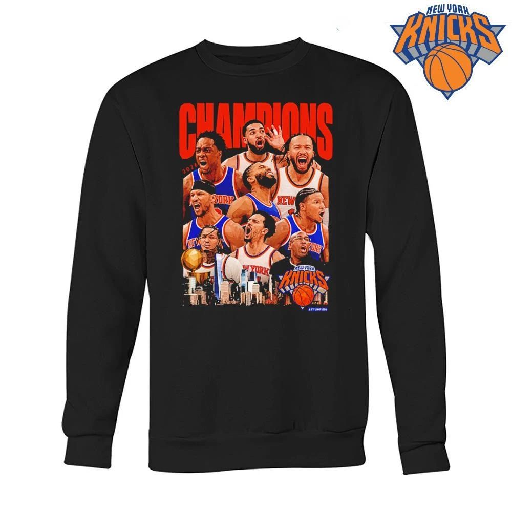 New York Knicks Champions 2026 Eastern Conference Winners Team Graphic Vintage NBA Finals 2026 Shirt