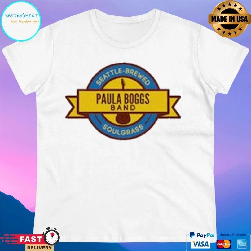 Paula Boggs Band Seattle Brewed Soulgrass T-shirts