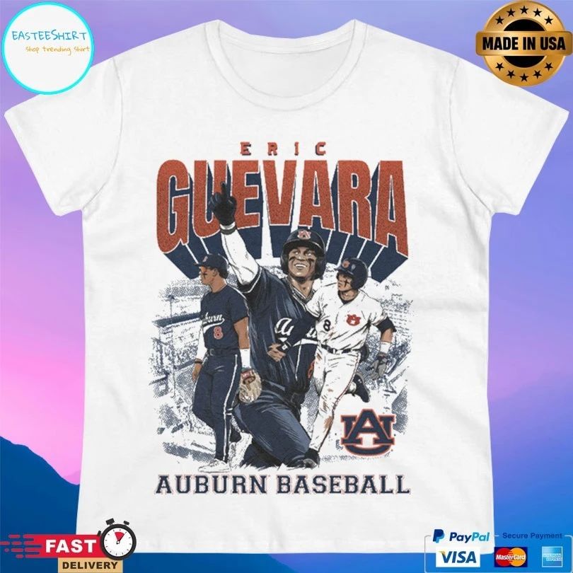 Eric Guevara Auburn Tigers Baseball T-shirt