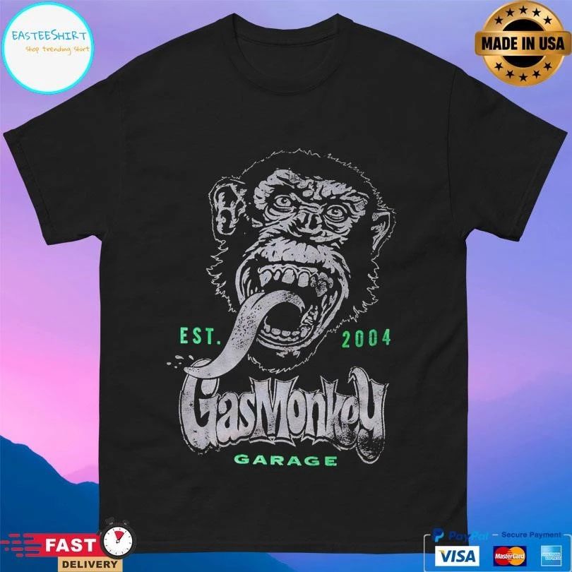 Gas Monkey Est 2004 Head Monkey T-shirts