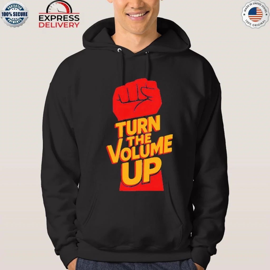 Turn The Volume Up Zohran Mamdani Shirt