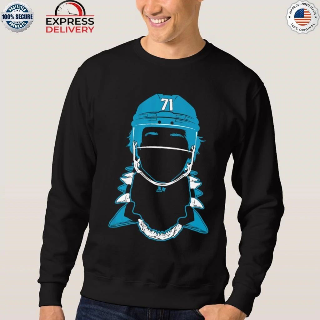 Macklin Celebrini Tooth Necklace Shirt