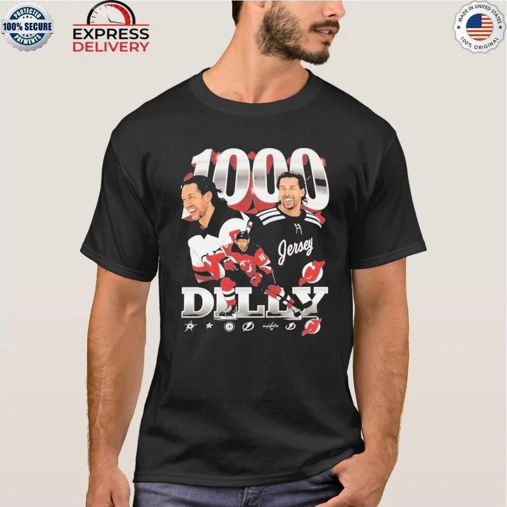 Travis Zajac 1000 Games Shirt