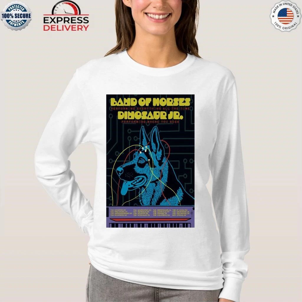 Dinosaur Jr. and Band of Horses Tour July 2026 Shirt