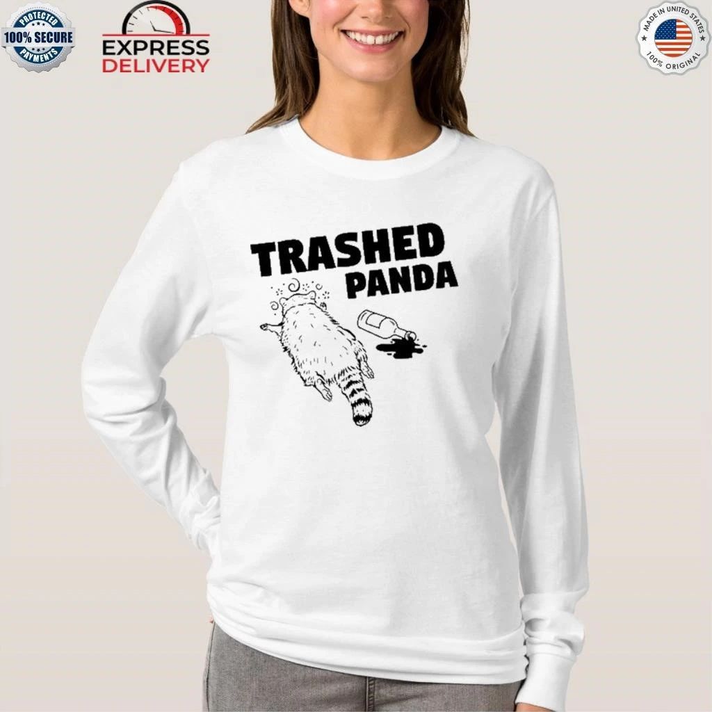 Ashland Drunk Raccoon Trashed Panda Shirt