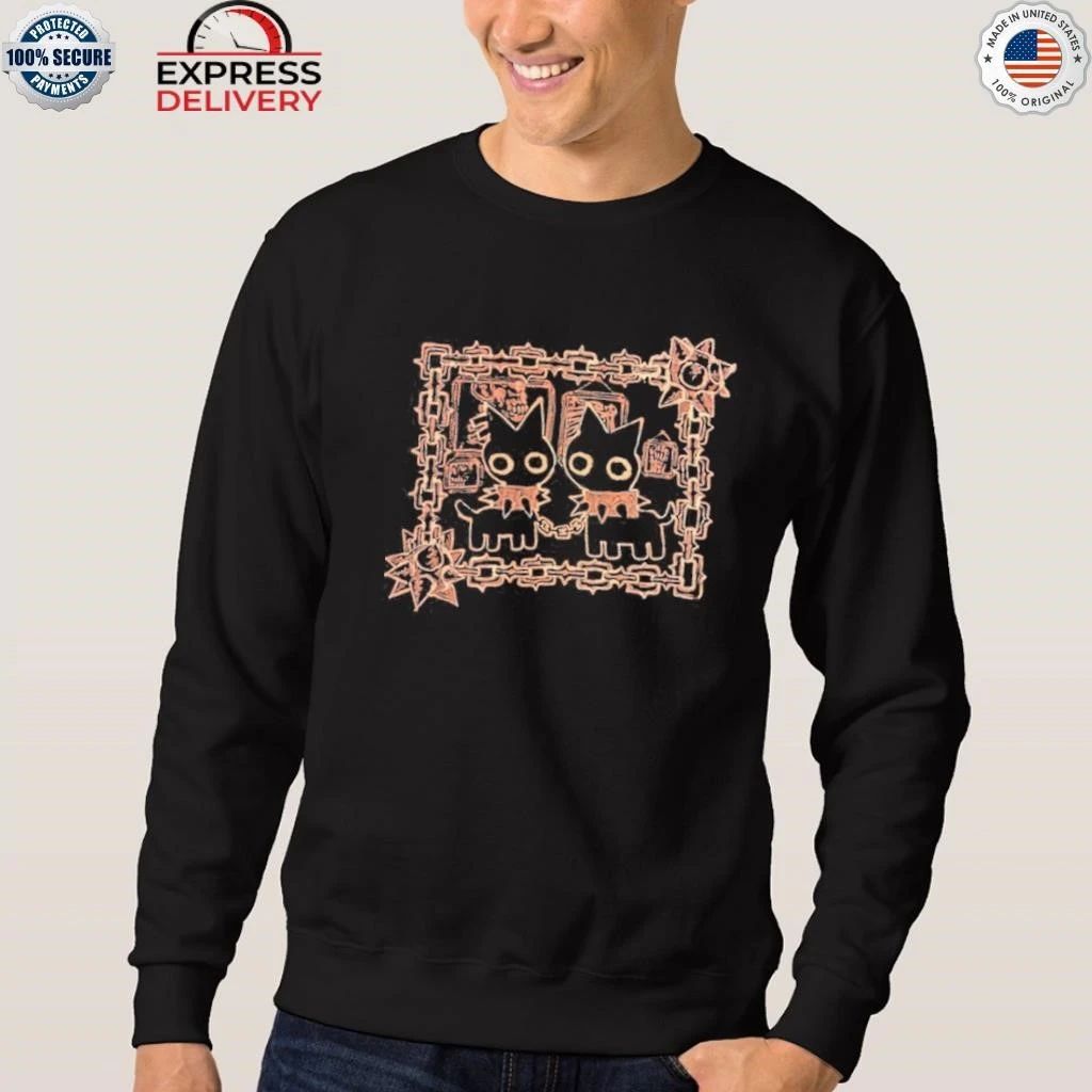 Cat Asylum Bleached Shirt