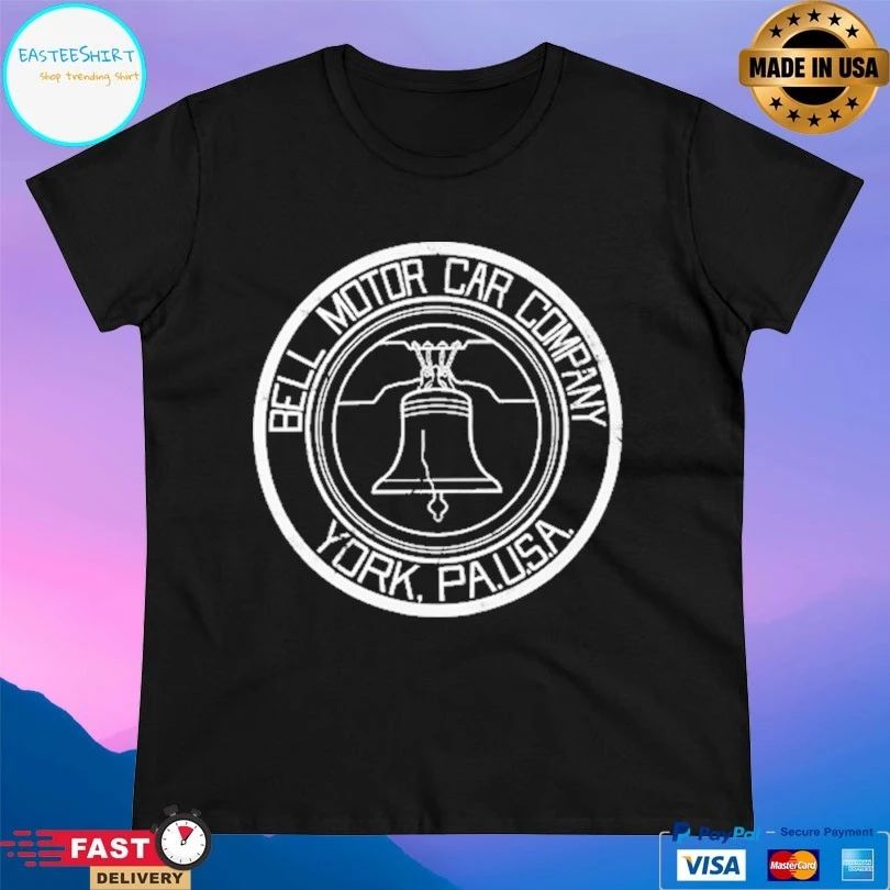 Bell Motor Car Company York Pa USA Logo T-shirts
