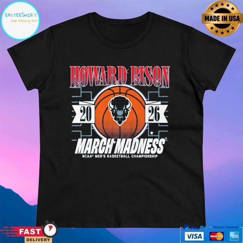 Howard Bison Mbb March Madness 2026 Ncaa Men’s Basketball Championship T-shirts
