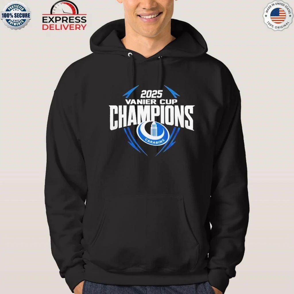Montreal Carabins 2025 Vanier Cup Champions Shirt