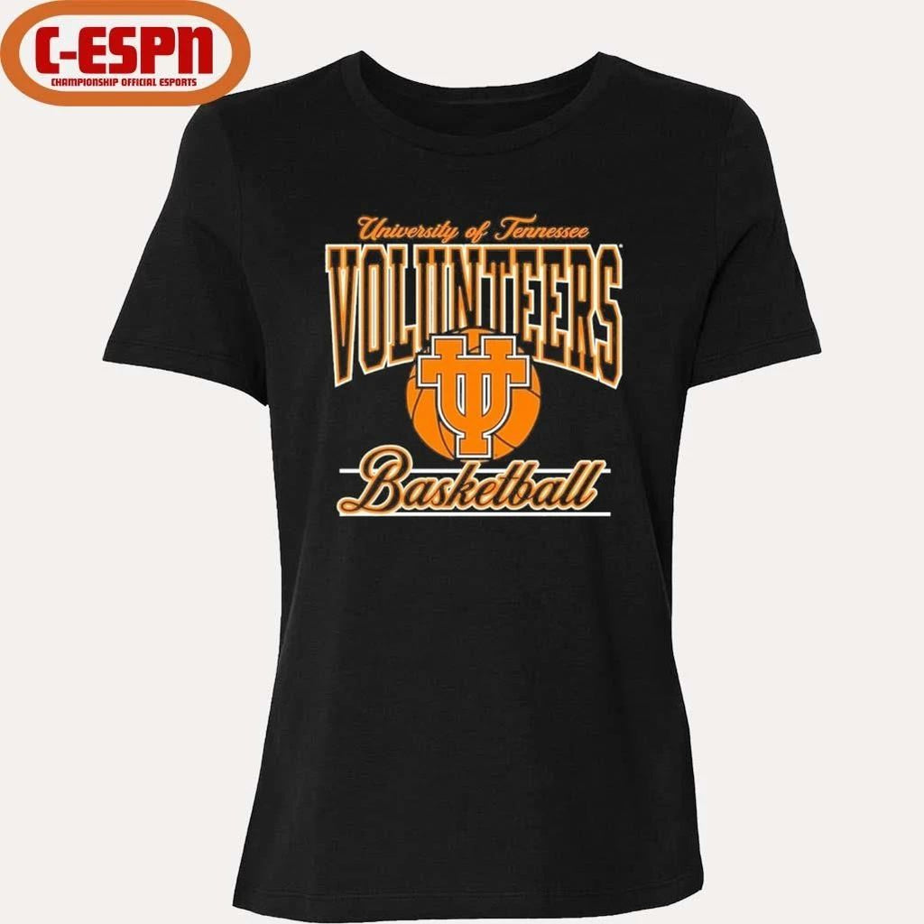 Tennessee Vols Basketball Stack with Script Shirt