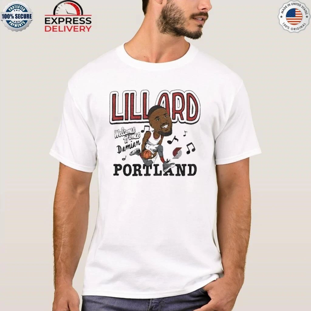Damian Lillard Portland Trail Blazers Homage Welcome Home Tri-Blend Shirt