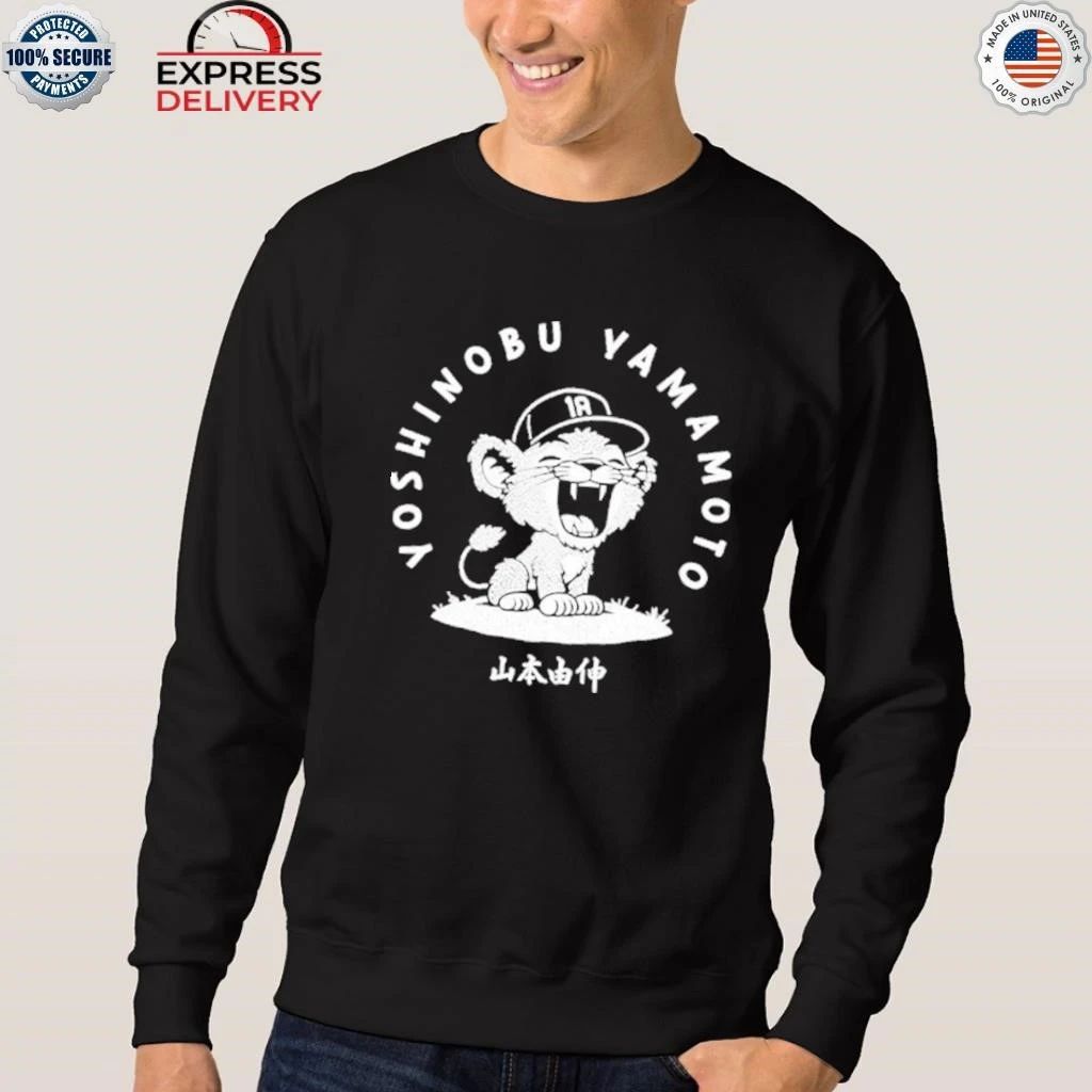 Yoshinobu Yamamoto Baby Lion Los Angeles Dodgers Shirt