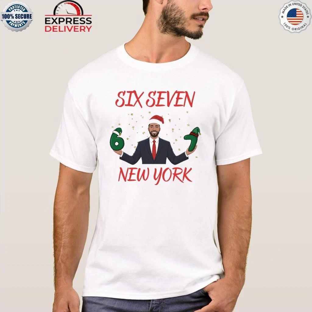 Zohran Mamdani Six Seven New York Christmas Shirt