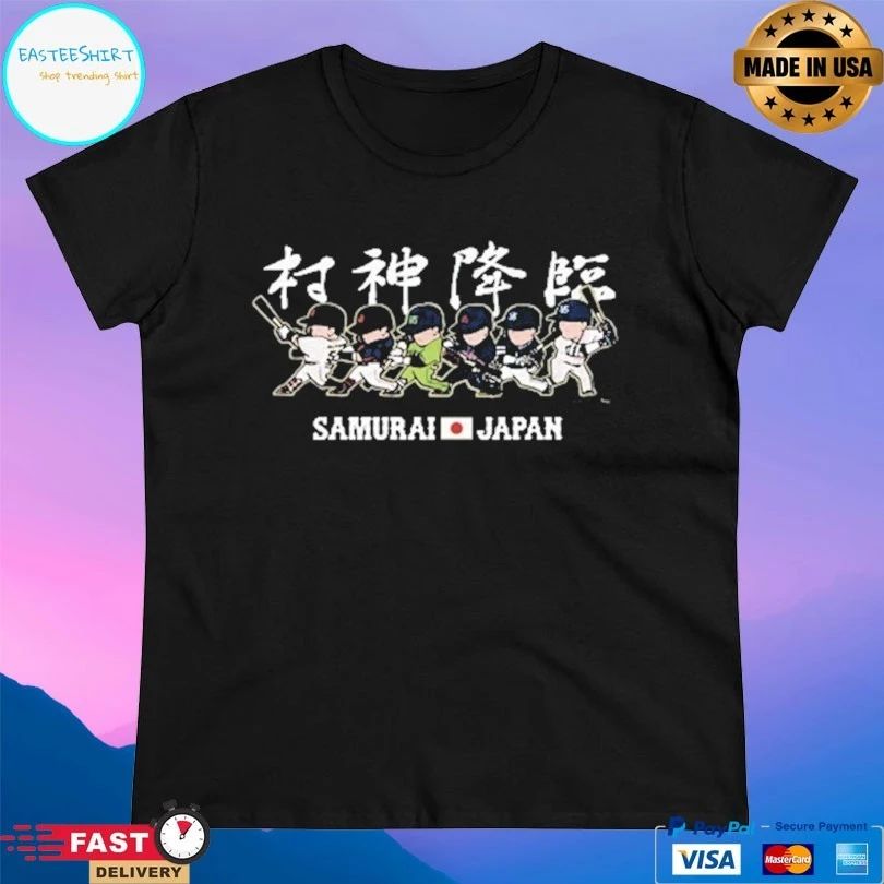 Shawn Spradling Shohei Ohtani Samurai Japan T-shirts