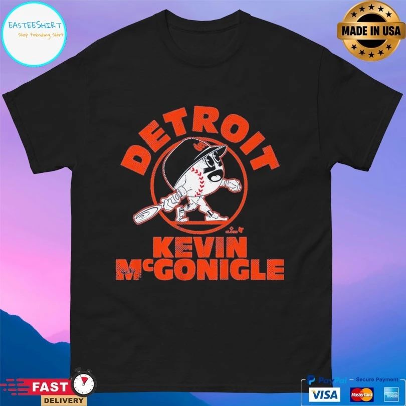 Detroit Tigers Kevin McGonigle Baseball Buddies T-shirts