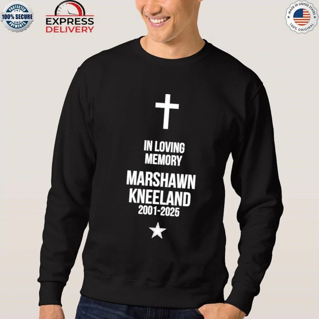 Marshawn Kneeland In Loving Memory 2001–2025 Dallas Cowboys Shirt