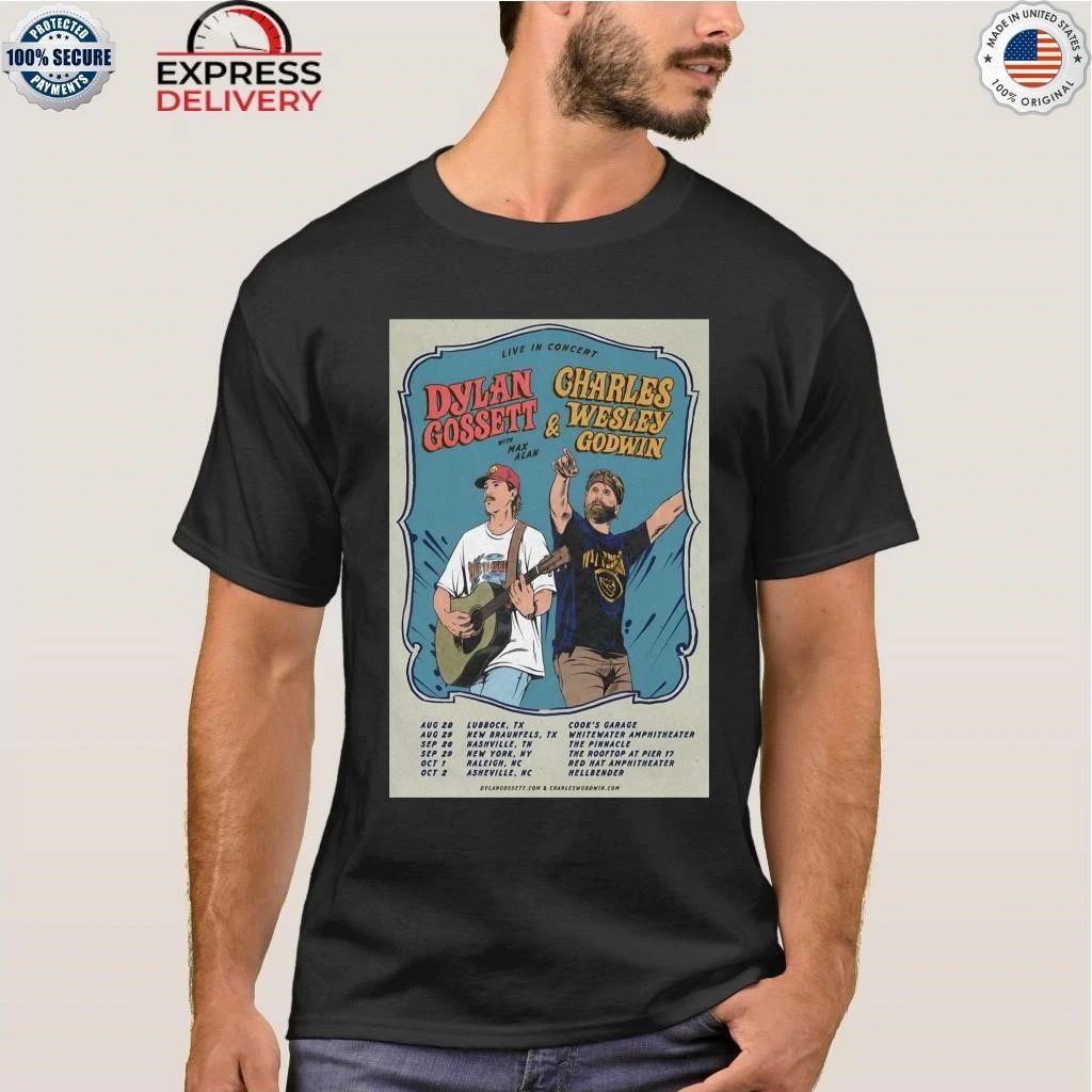 Dylan Gossett And Charles Wesley Godwin 2026 Tour Shirt
