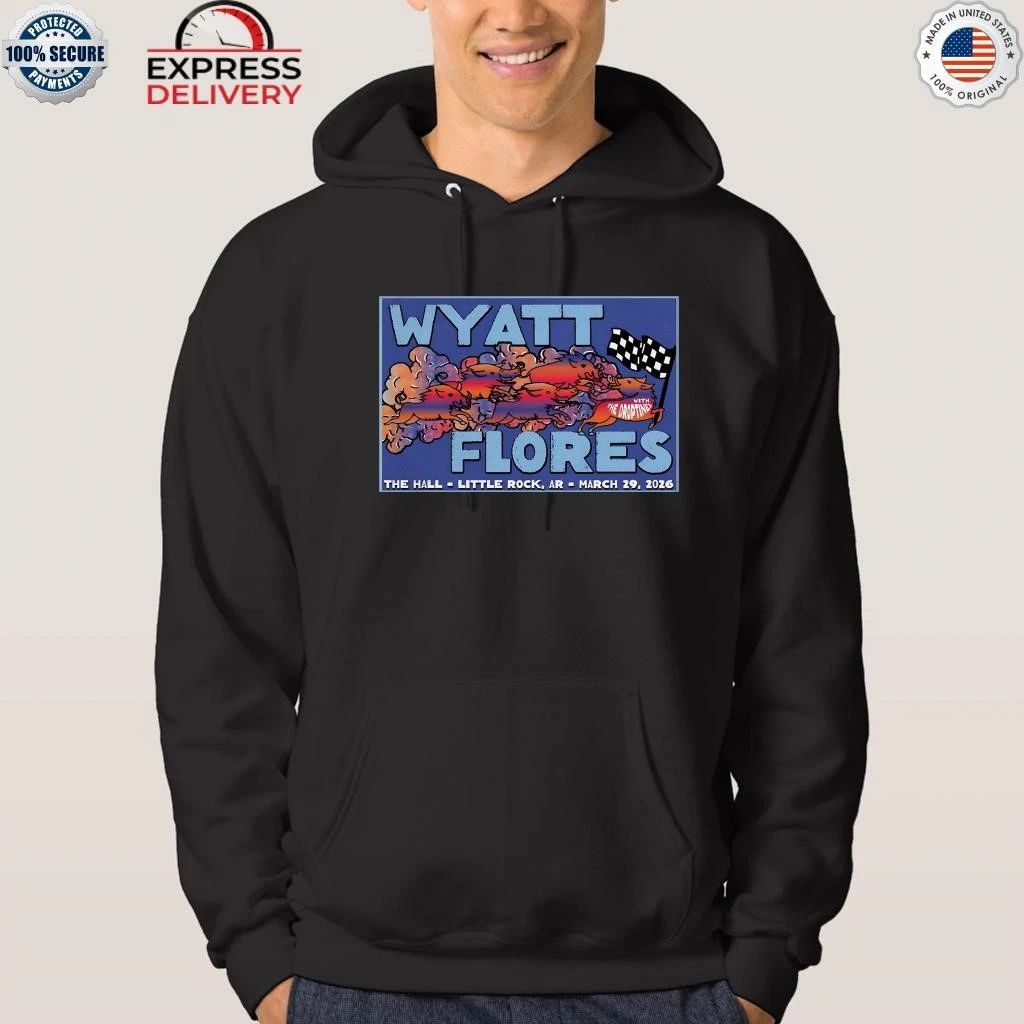 Wyatt Flores March 29 2026 In Little Rock AR Shirt
