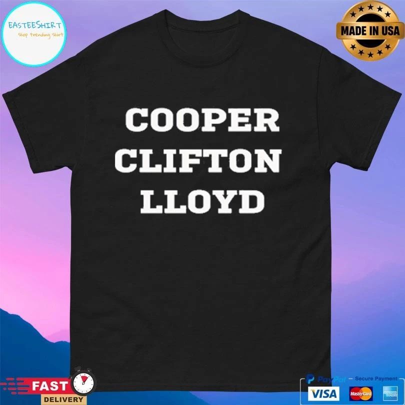 Cooper Clifton Lloyd T-shirts