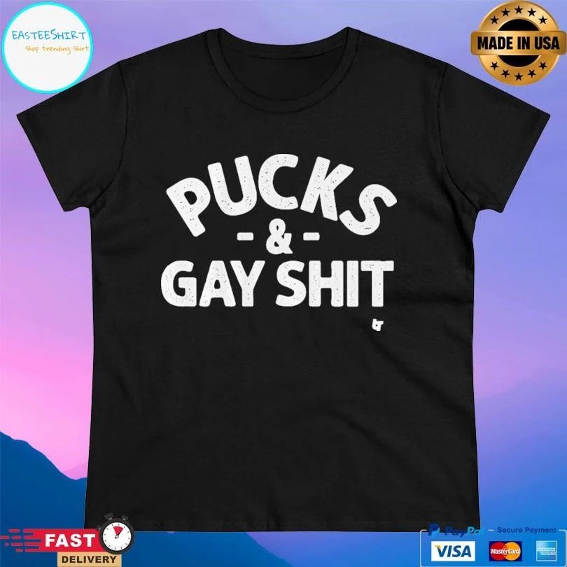 Sarah Spain Pucks And Gay Shit T-shirts