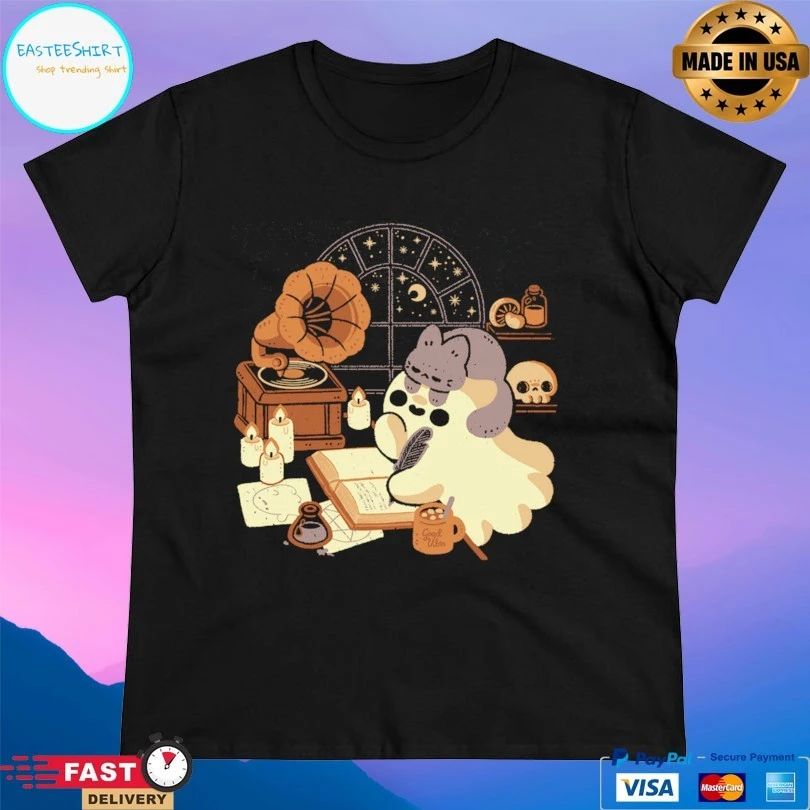 Spooky Cute Lofi Ghost T-shirt