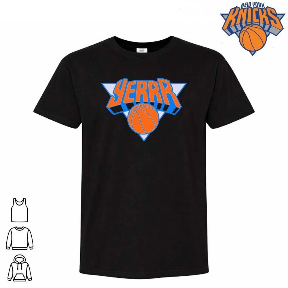 New York Knicks Yerrr Basketball Slang Vintage Graphic NBA Finals 2026 Shirt