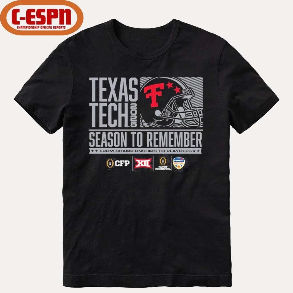 Texas Tech 2025 Football Season To Remember T-Shirt